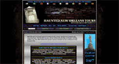 Desktop Screenshot of hauntedneworleanstours.com